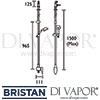 Bristan Jute Mini Twinline Shower Valve Dimensions